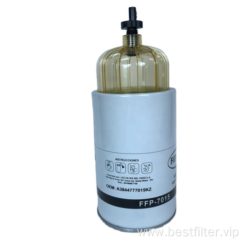 Customizable excavator fuel filter water separator FFP-7015